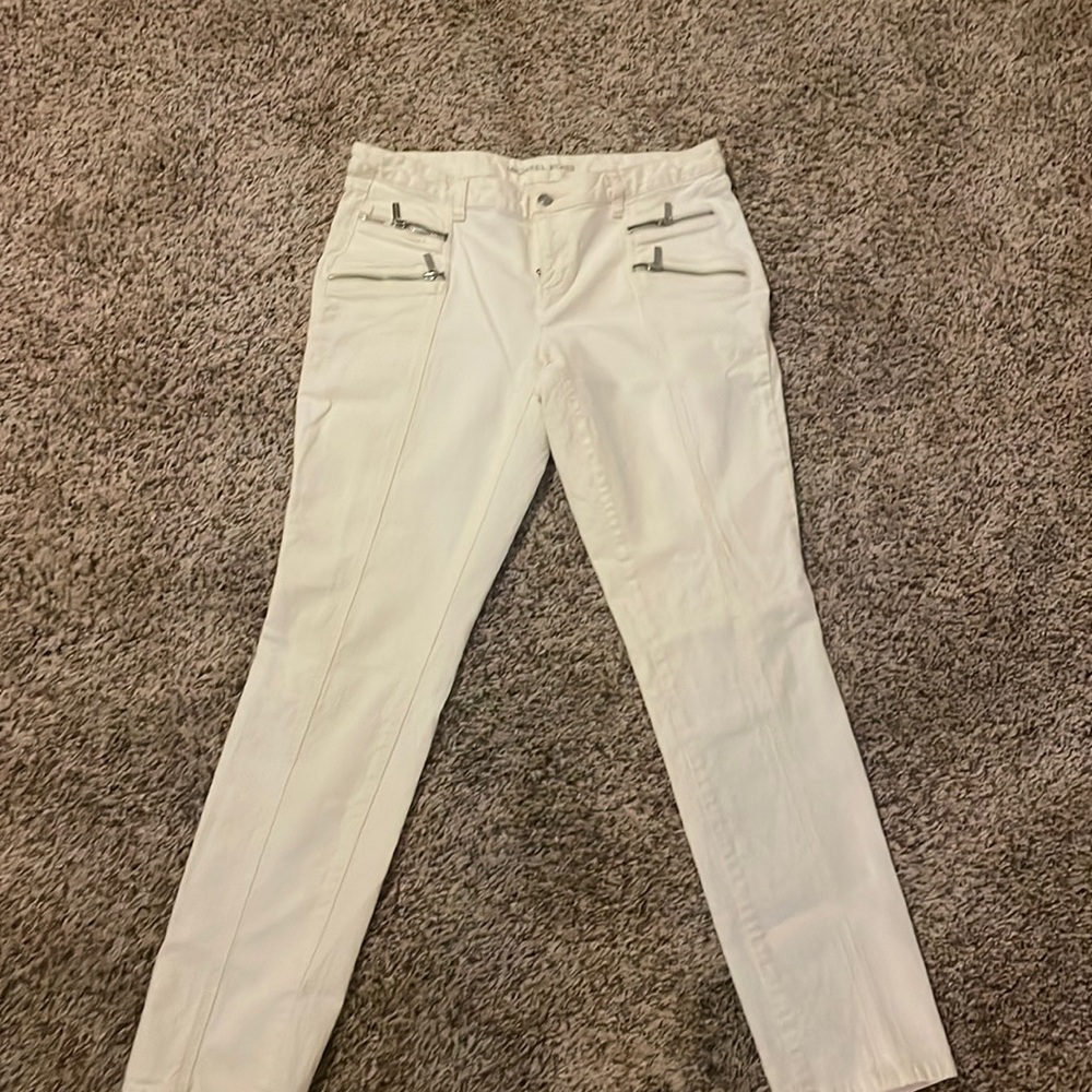 Micheal Kors white jeans. Worn once